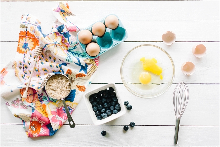 Blueberry Almond Meal Pancakes by Jasmine Pulley for Wildly Spun-1