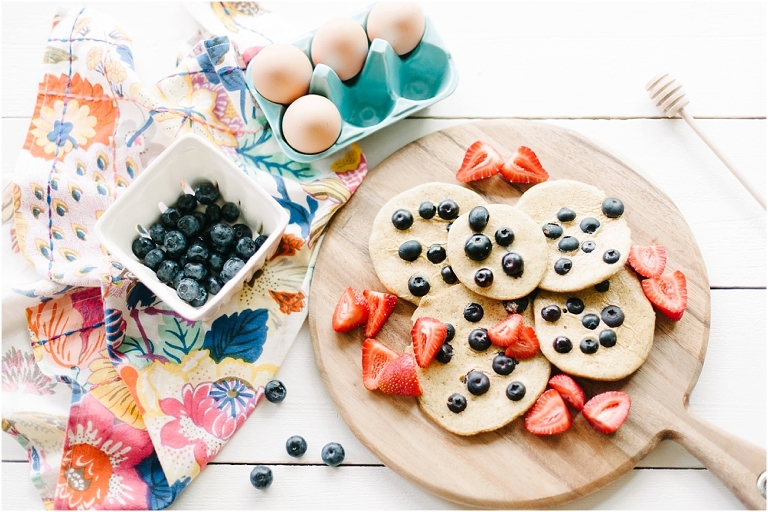 Blueberry Almond Meal Pancakes by Jasmine Pulley for Wildly Spun-6