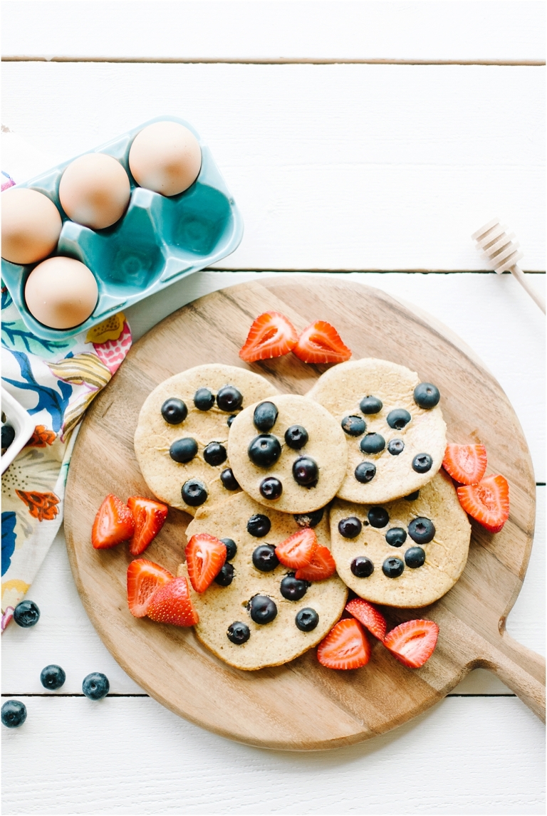 Blueberry Almond Meal Pancakes by Jasmine Pulley for Wildly Spun-7