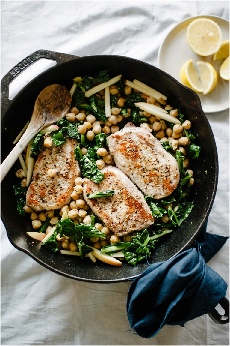 Pork Chops from Martha Stewart's One Pot Book Photographed by Jasmine Pulley | Wildlyspun.com -2