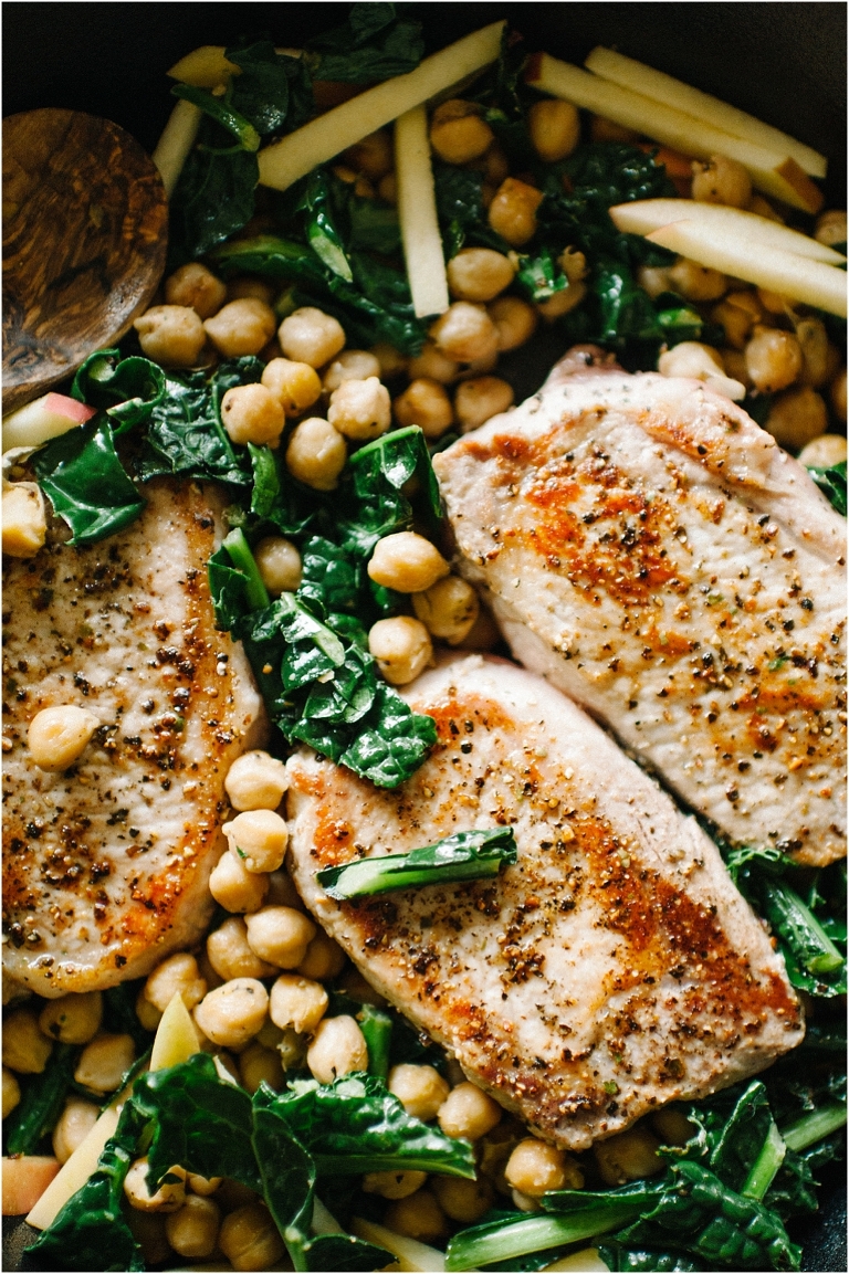 Pork Chops from Martha Stewart's One Pot Book Photographed by Jasmine Pulley | Wildlyspun.com -3