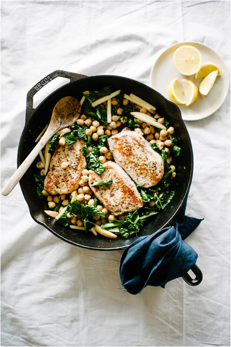 Pork Chops from Martha Stewart's One Pot Book Photographed by Jasmine Pulley | Wildlyspun.com -4