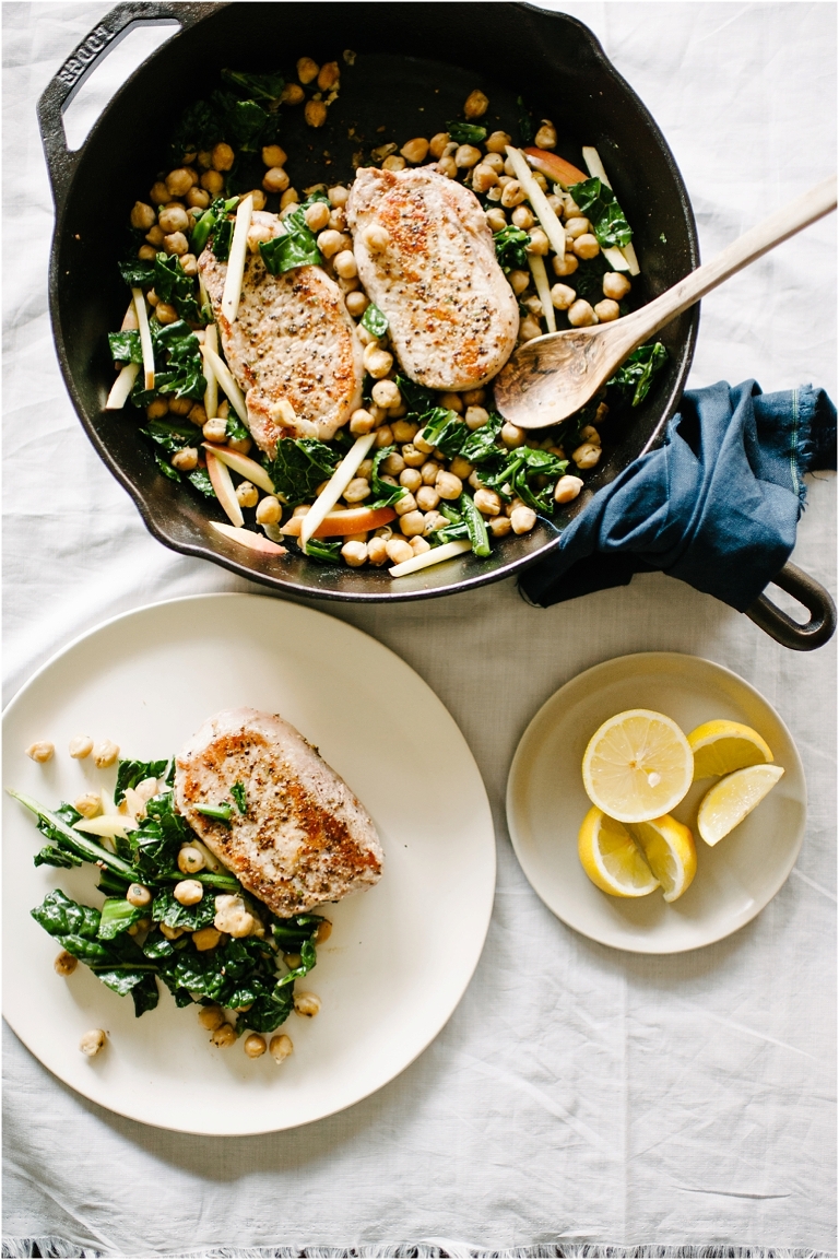 Pork Chops from Martha Stewart's One Pot Book Photographed by Jasmine Pulley | Wildlyspun.com -6