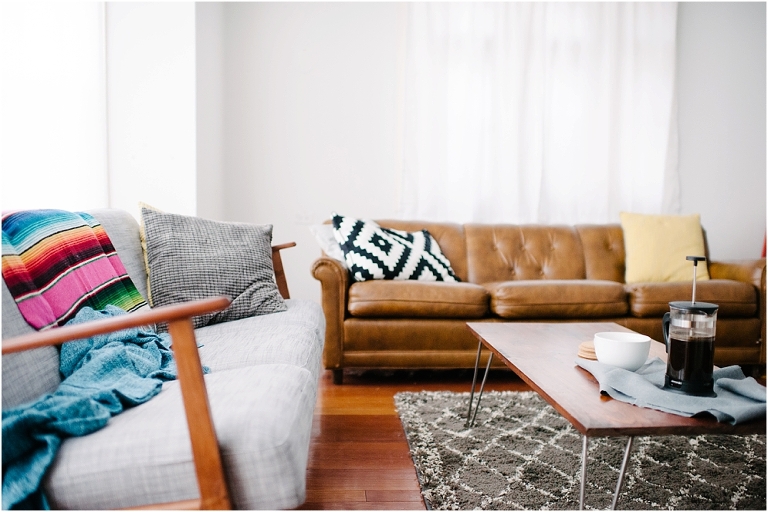 Jasmine Pulley Humboldt Park Apartment Living Room Tour Vintage Midcentury Modern Style -10