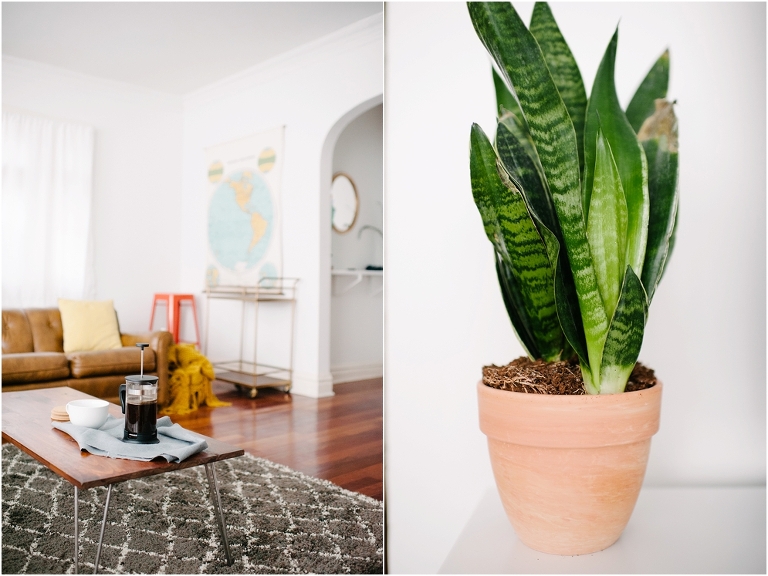 Jasmine Pulley Humboldt Park Apartment Living Room Tour Vintage Midcentury Modern Style -11