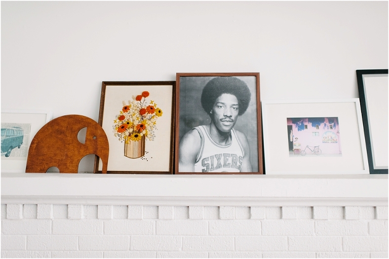 Jasmine Pulley Humboldt Park Apartment Living Room Tour Vintage Midcentury Modern Style -13