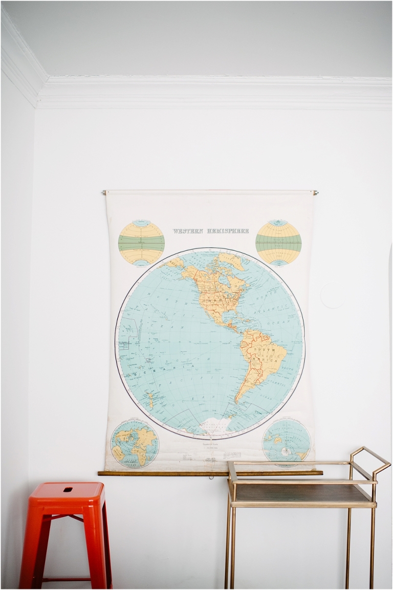 Jasmine Pulley Humboldt Park Apartment Living Room Tour Vintage Midcentury Modern Style -8