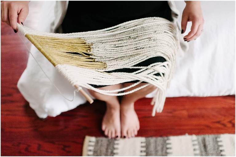 Ninelle Lifestyle Home Shoot Handmade Weavings Chicago Home Tour -34