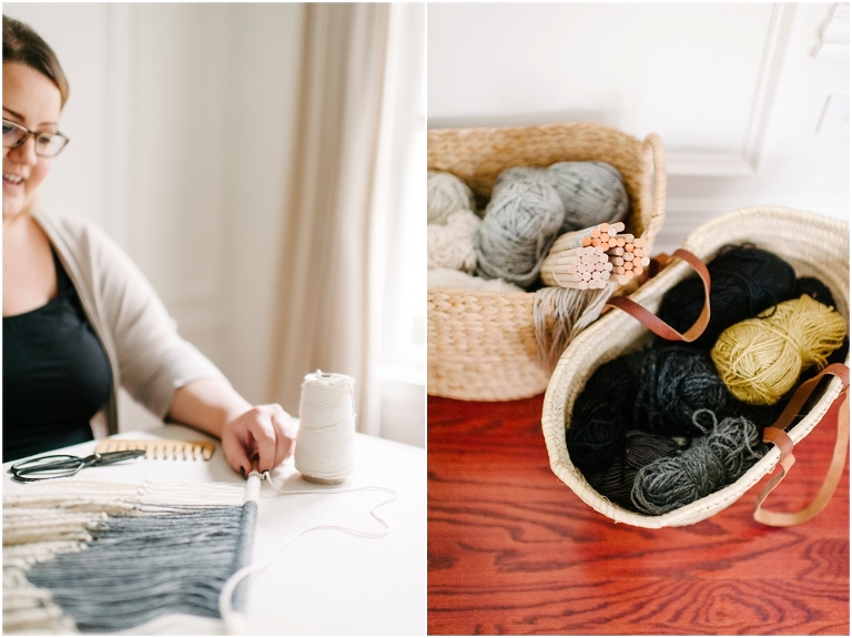 Ninelle Lifestyle Home Shoot Handmade Weavings Chicago Home Tour -5