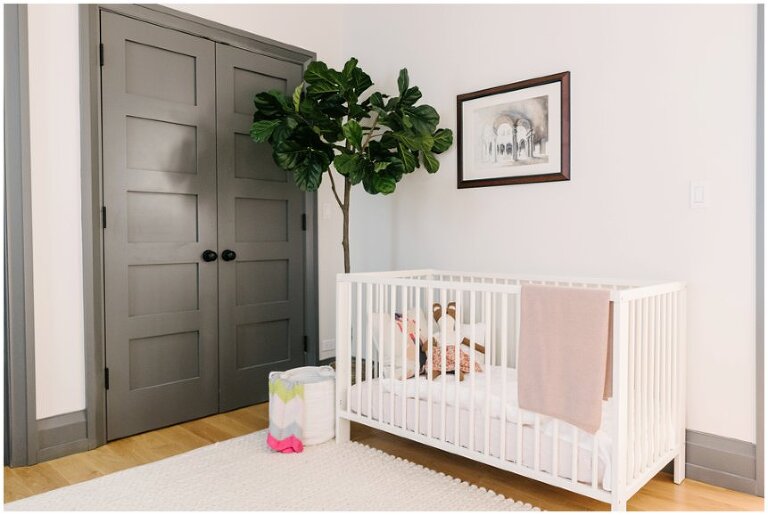chicago nursery interior photography