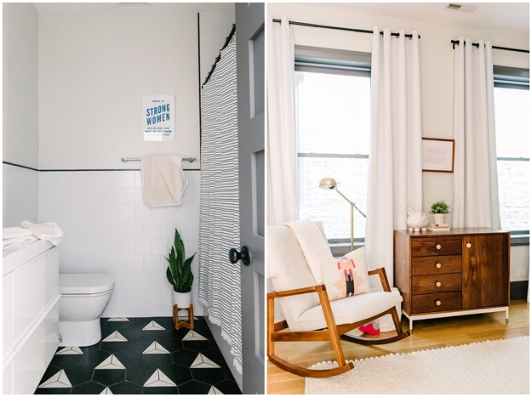 chicago nursery interior photography