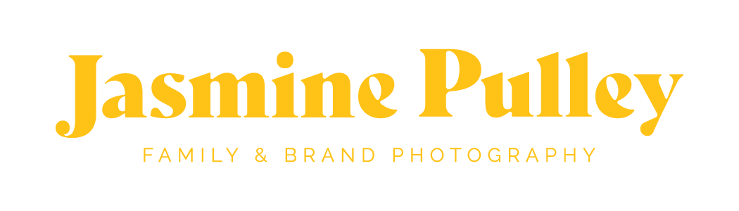 Jasmine Pulley family and brand photography logo