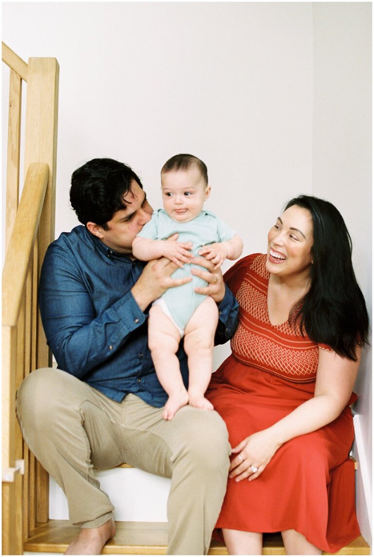 West Town, Chicago family in home photography session