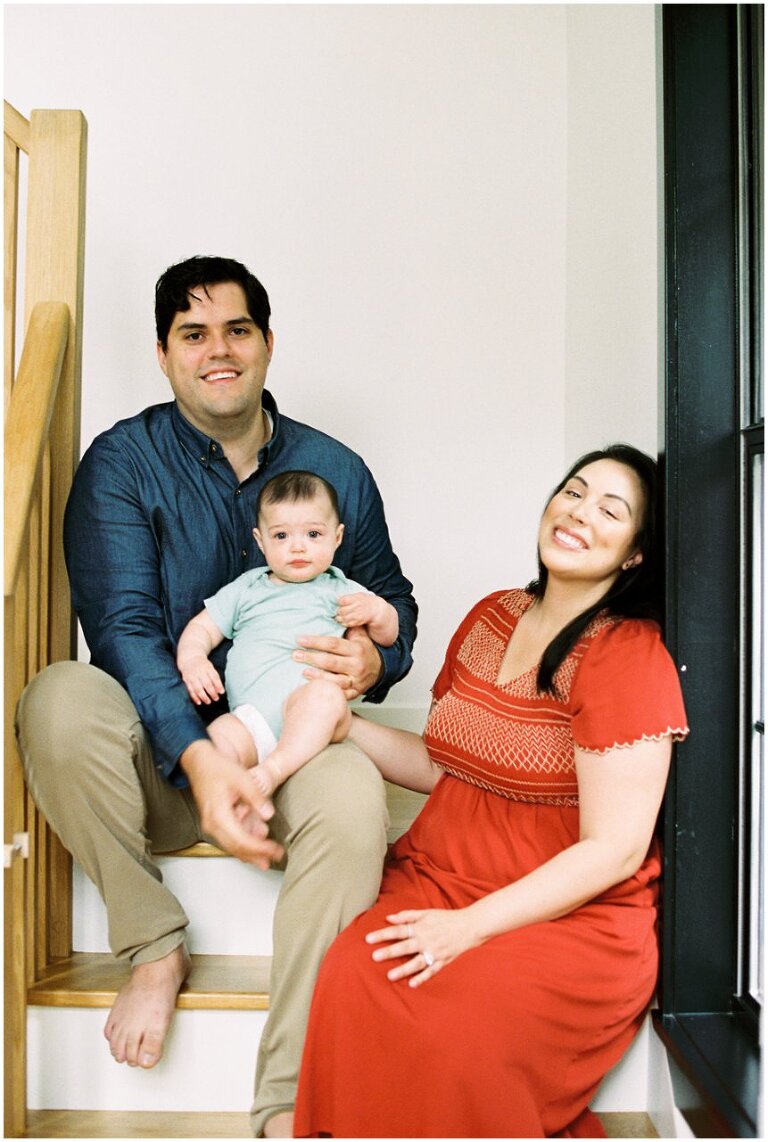 West Town, Chicago family in home photography session