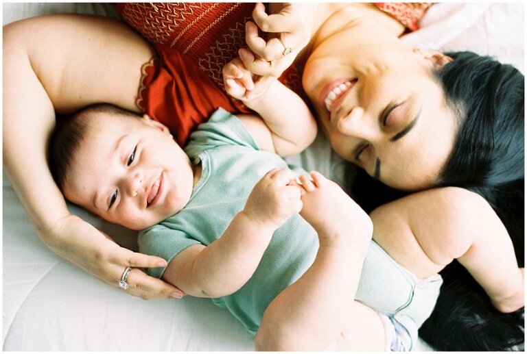 West Town, Chicago family in home photography session