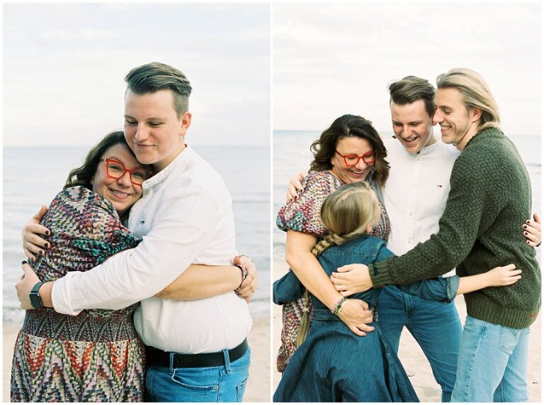 Evanston Beach, Chicago family lifestyle photography session