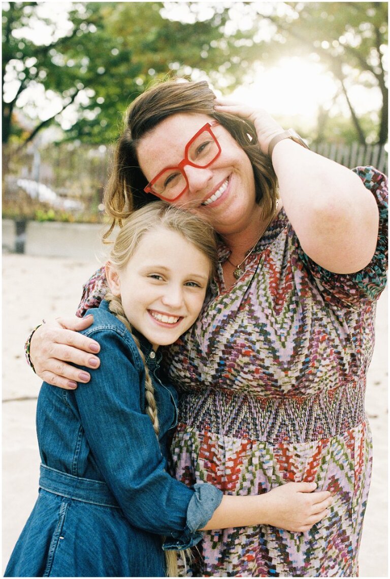Evanston Beach, Chicago family lifestyle photography session