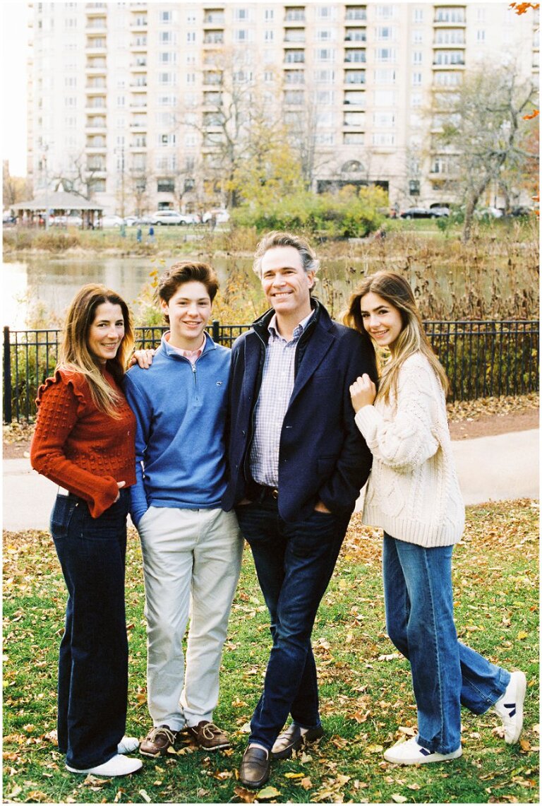 North Pond, Chicago family photography session