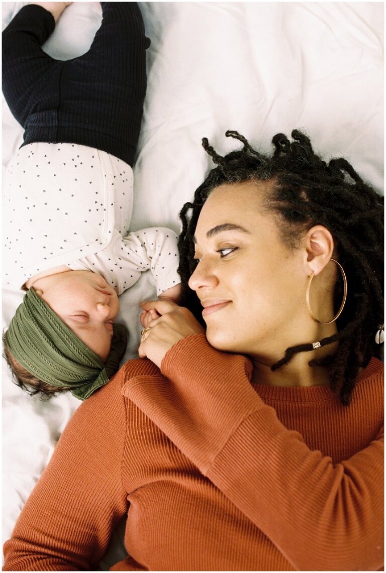 Logan Square, Chicago family in home photography session