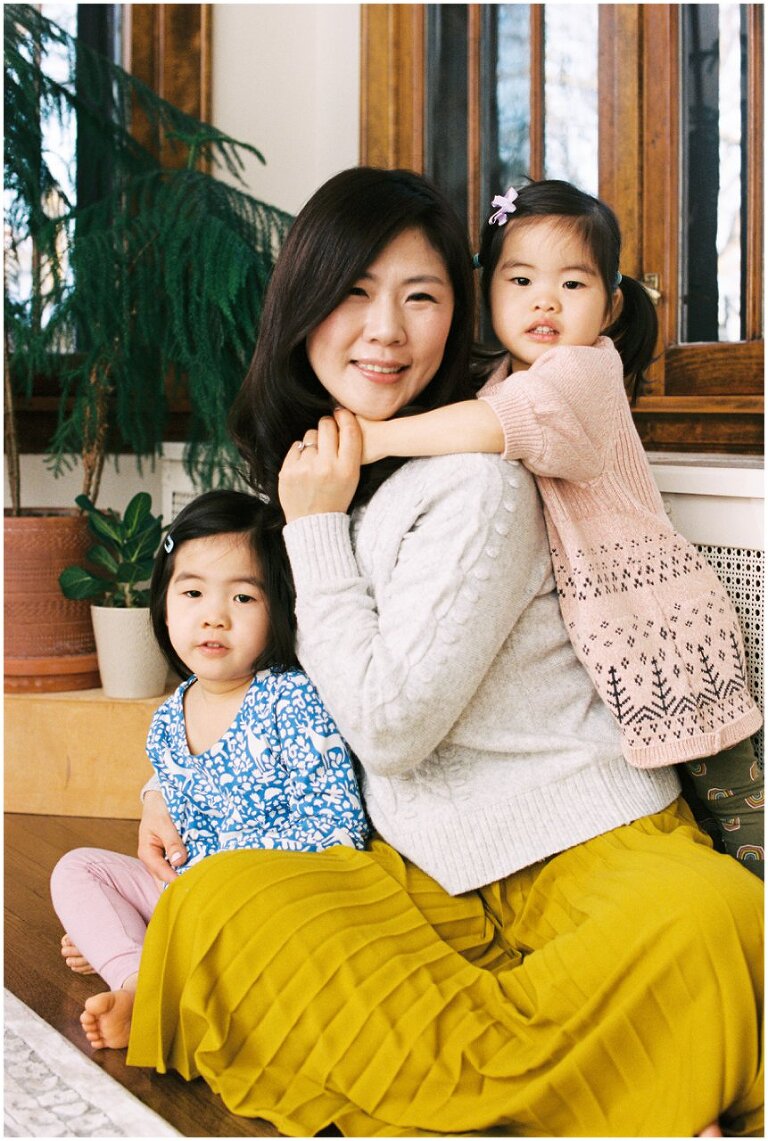 Albany Park, Chicago family in home photography session