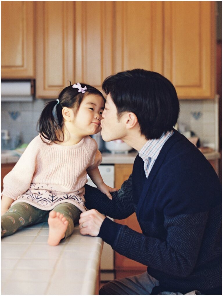 Albany Park, Chicago family in home photography session