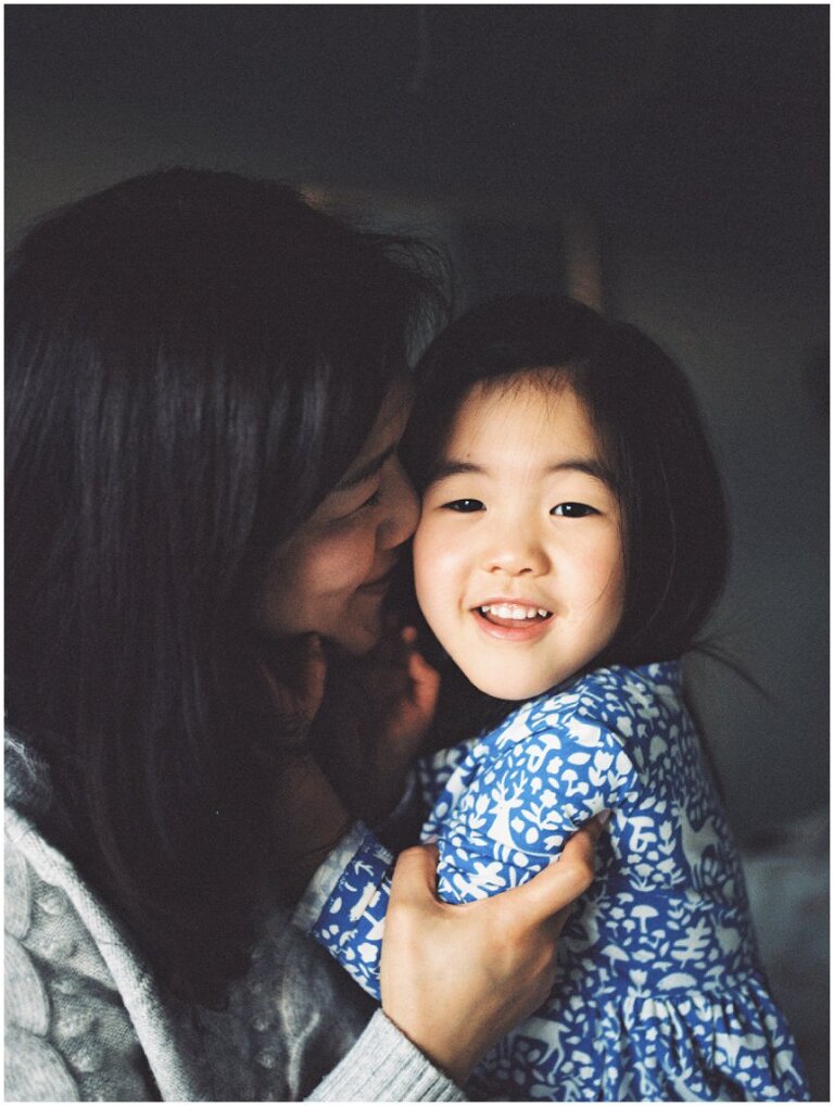 Albany Park, Chicago family in home photography session